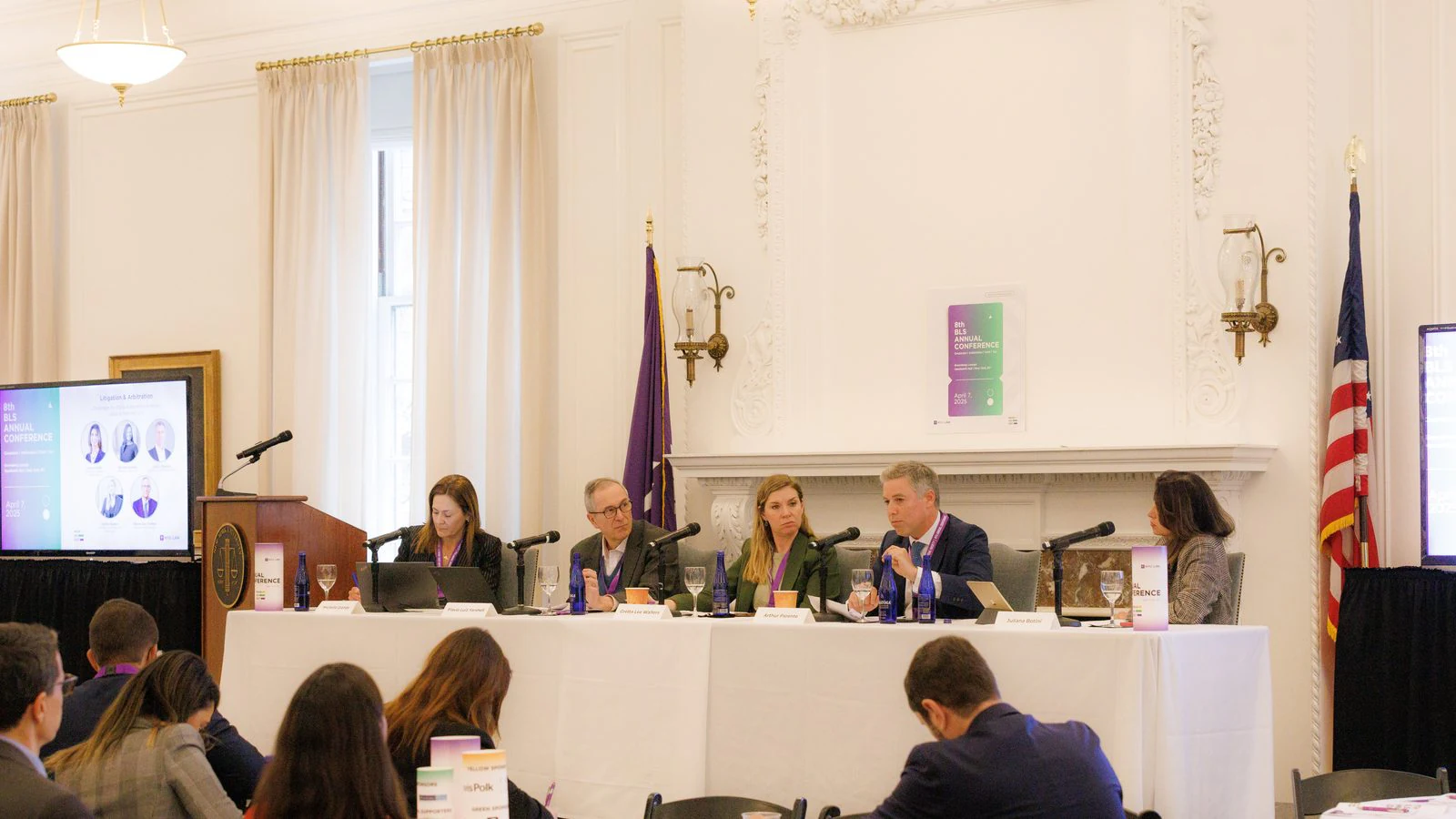 8th BLS Annual Conference: A panel in session, seen from the audience