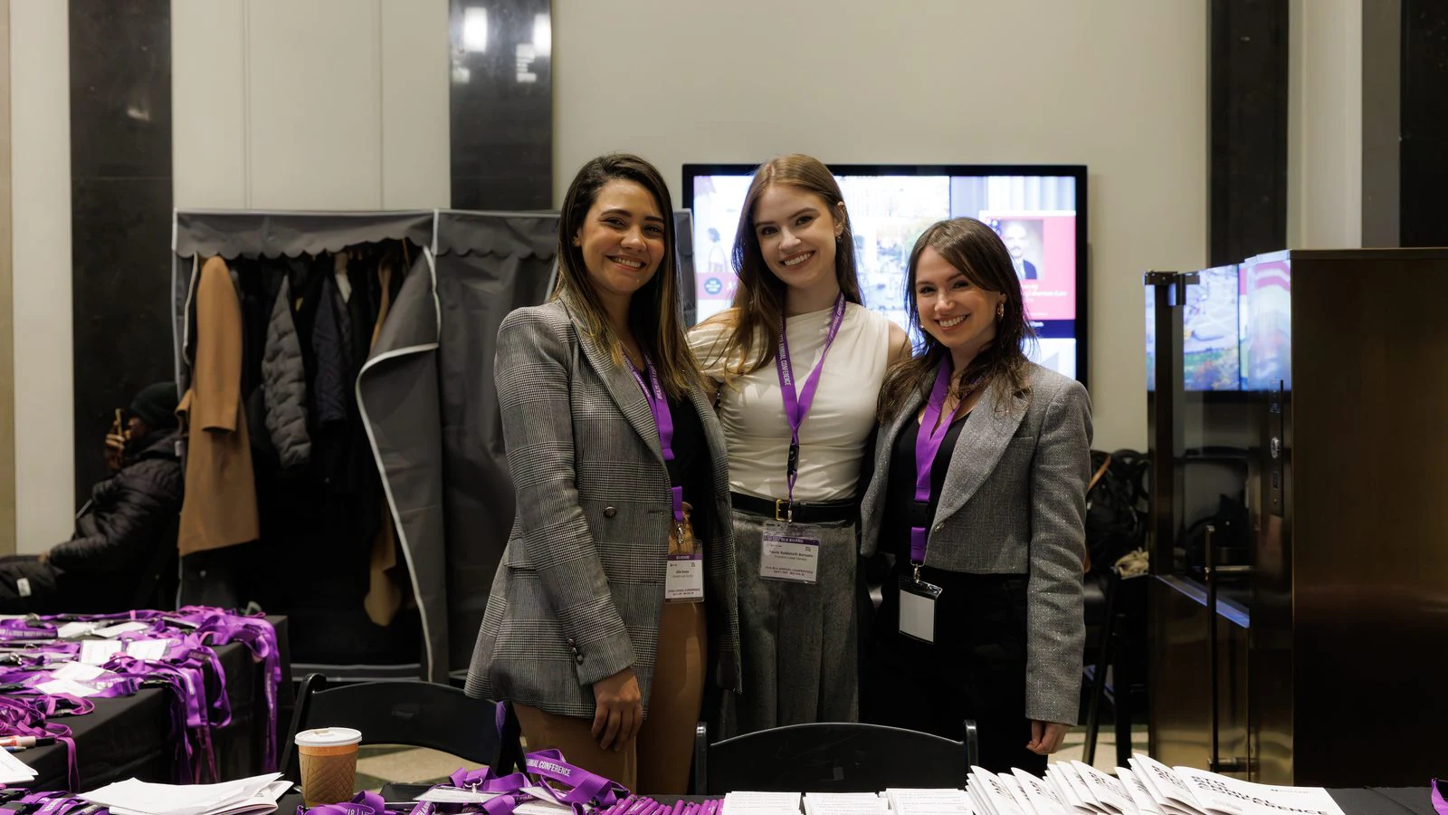 8th BLS Annual Conference: BLS members at the welcome desk